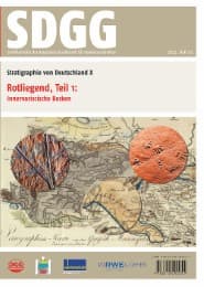 Cover von Stratigraphie von Deutschland X