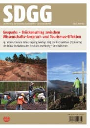 Cover von Geoparks - Brückenschlag zwischen Wissenschafts-Anspruch und Tourismus-Effekten