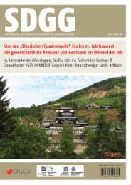 Cover von GeoTop 2017 - Von der 'Klassischen Quadratmeile' bis ins 21. Jahrhundert - die gesellschaftliche Relevanz von Geotopen im Wandel der Zeit
