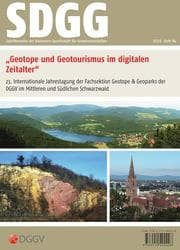 Cover von GeoTop 2019 Geotope und Geotourismus im digitalen Zeitalter