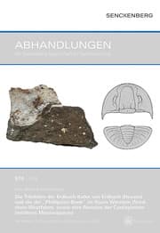 Cover von Die Trilobiten der Erdbach-Kalke von Erdbach (Hessen) und die der 'Phillipsien-Bank' im Raum Warstein (Nordrhein-Westfalen), sowie eine Revision der Cystispininae (mittleres Mississippium)