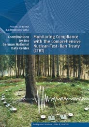 Cover von Monitoring Compliance with the Comprehensive Nuclear-Test-Ban Treaty (CTBT)