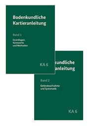 Cover von Bodenkundliche Kartieranleitung KA6 1/2