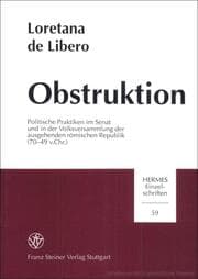 Cover von Obstruktion