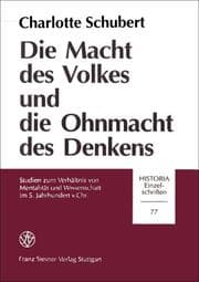 Cover von Die Macht des Volkes und die Ohnmacht des Denkens