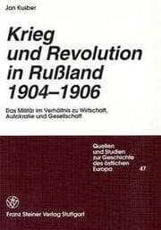 Cover von Krieg und Revolution in Russland 1904-1906