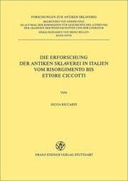 Cover von Die Erforschung der antiken Sklaverei in Italien