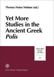 Cover von Yet more Studies in the Ancient Greek Polis