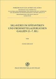 Cover von Sklaverei im spätantiken und frühmittelalterlichen Gallien (5.-7.Jh.)