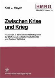 Cover von Zwischen Krise und Krieg