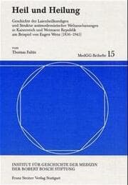 Cover von Heil und Heilung