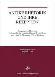 Cover von Antike Rhetorik und ihre Rezeption
