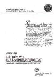 Cover von Auf dem Weg zur Landesuniversität