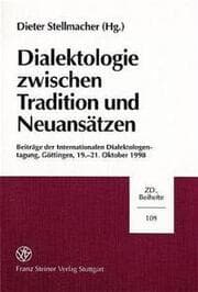 Cover von Dialektologie zwischen Tradition und Neuansätzen