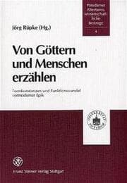 Cover von Von Göttern und Menschen erzählen