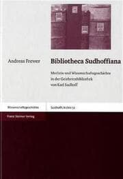 Cover von Bibliotheca Sudhoffiana