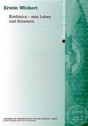 Cover von Konfuzius - sein Leben und Scheitern