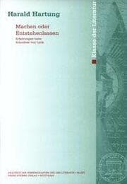 Cover von Machen oder Entstehenlassen