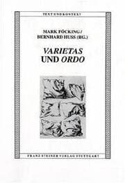 Cover von Varietas und Ordo