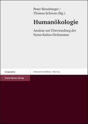 Cover von Humanökologie