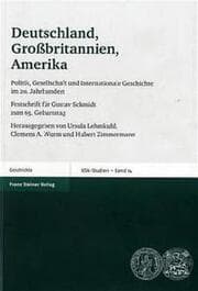 Cover von Deutschland, Großbritannien, Amerika