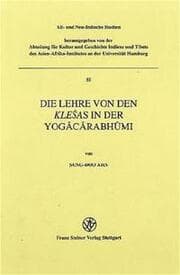 Cover von Die Lehre von den Klesas in der Yogacarabhumi