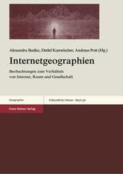 Cover von Internetgeographien