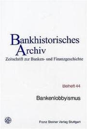 Cover von Bankenlobbyismus