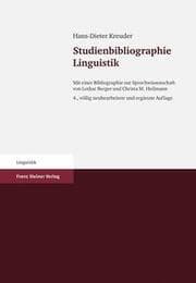 Cover von Studienbibliographie Linguistik