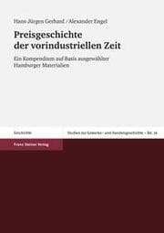 Cover von Preisgeschichte der vorindustriellen Zeit