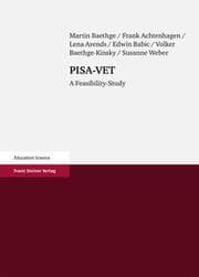 Cover von PISA-VET