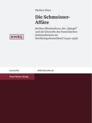 Cover von Die Schmeisser-Affäre