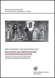 Cover von Bausteine zur Greifswalder Universitätsgeschichte