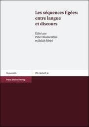 Cover von Les séquences figées: entre langue et discours