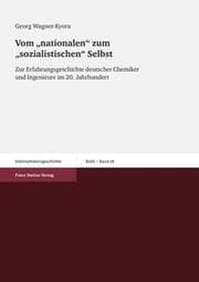 Cover von Vom 'nationalen' zum 'sozialistischen' Selbst