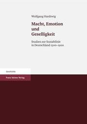 Cover von Macht, Emotion und Geselligkeit