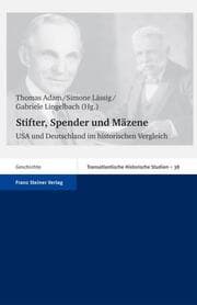 Cover von Stifter, Spender und Mäzene