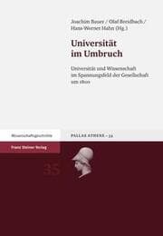 Cover von Universität im Umbruch