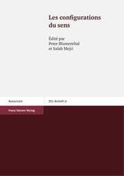Cover von Les configurations du sens