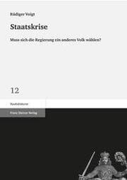 Cover von Staatskrise