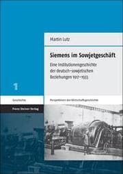 Cover von Siemens im Sowjetgeschäft