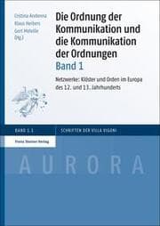Cover von Die Ordnung der Kommunikation und die Kommunikation der Ordnungen 1