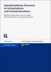 Cover von Interdisciplinary Research in Jurisprudence and Constitutionalism