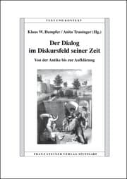 Cover von Der Dialog im Diskursfeld seiner Zeit