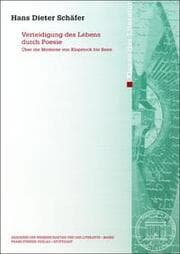 Cover von Verteidigung des Lebens durch Poesie