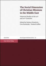Cover von The Social Dimension of Christian Missions in the Middle East