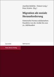 Cover von Migration als soziale Herausforderung