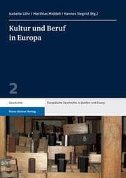 Cover von Kultur und Beruf in Europa
