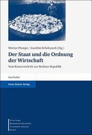 Cover von Der Staat und die Ordnung der Wirtschaft