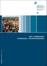 Cover von Klein- und Mittelstädte in Deutschland - eine Bestandsaufnahme